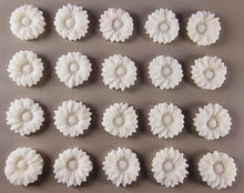 20 x Edible 3D 20mm flower flowers icing toppers, cake cupcakes decorations T021
