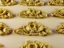 12 x Edible 3D 55mm Rose Bunches, icing toppers, cake cupcakes decorations T080