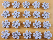20 x Edible 3D 22mm flower flowers icing toppers, cake cupcakes decorations T031