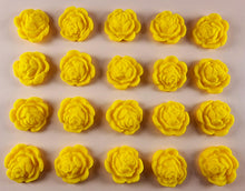 20 x Edible 3D 20mm flower flowers icing toppers, cake cupcakes decorations T029