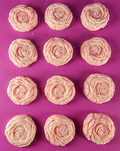 12 x Edible 3D 36mm large roses rose flowers icing toppers, cake cupcakes decorations T013