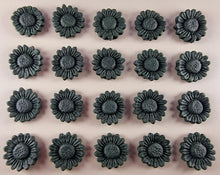 20 x Edible 3D 22mm flower flowers icing toppers, cake cupcakes decorations T030