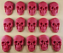 15 x Edible 3D 42mm Skulls, Skull icing toppers, cake cupcakes decorations T040
