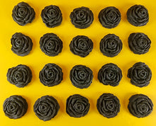 20 x Edible 3D 20mm roses rose flowers icing toppers, cake cupcakes decorations T009