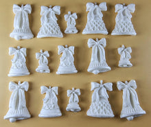 15 x Edible 3D 35mm Christmas Jingle Bells, icing toppers, cake cupcakes decorations T092