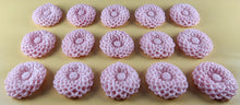 15 x Edible 3D Large Dahlia flowers, icing toppers, cake cupcakes decorations T078