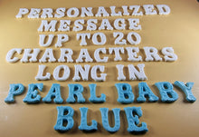20 x Edible 3D 25mm Personalized Letters, Text, icing toppers, cake cupcakes decorations T084