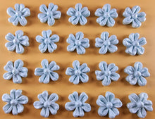 20 x Edible 3D 22mm flower flowers icing toppers, cake cupcakes decorations T031