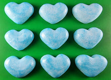 9 x Edible 3D 40mm Hearts icing toppers, cake cupcakes decorations T060