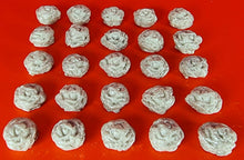 30 x Edible 3D 1.2mm high detail rose roses flowers icing toppers, cake cupcakes decorations T004