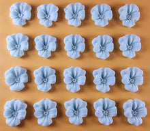 20 x Edible 3D 20mm flower flowers icing toppers, cake cupcakes decorations T027