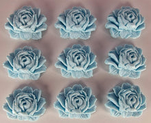 9 x Edible 3D 40mm Large Roses Rose flowers icing toppers, cake cupcakes decorations T005