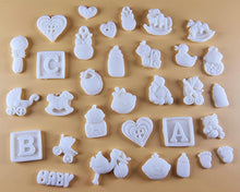 30 x Edible 3D Baby Toppers, icing toppers, cake cupcakes decorations T064