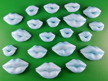 20 x Edible 3D 25mm Mixed Size Lips icing toppers, cake cupcakes decorations T050