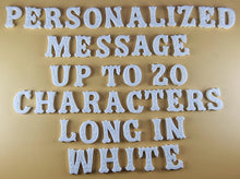 20 x Edible 3D 25mm Personalized Letters, Text, icing toppers, cake cupcakes decorations T084