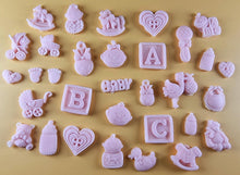 30 x Edible 3D Baby Toppers, icing toppers, cake cupcakes decorations T064