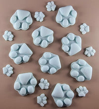 18 x Edible 3D 40mm Dog Paws, icing toppers, cake cupcakes decorations T036