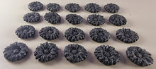 20 x Edible 3D 20mm flower flowers icing toppers, cake cupcakes decorations T021