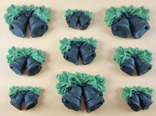 9 x Edible 3D 40mm Jingle Bells icing toppers, cake cupcakes decorations T103