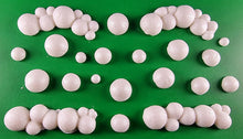 20 x Edible 3D Bubbles Pearls icing toppers, cake cupcakes decorations T043