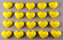 20 x Edible 3D 20mm Hearts icing toppers, cake cupcakes decorations T058