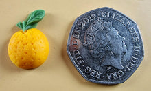 16 x Edible 3D Oranges Fruit, icing, cupcake toppers