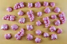30 x Edible 3D 10mm Snowdrop Flowers, icing toppers, cake cupcakes decorations T066