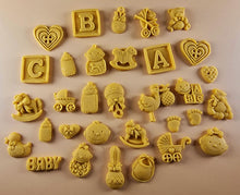 30 x Edible 3D Baby Toppers, icing toppers, cake cupcakes decorations T064