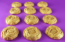 12 x Edible 3D 36mm large roses rose flowers icing toppers, cake cupcakes decorations T013