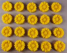 20 x Edible 3D 20mm flower flowers icing toppers, cake cupcakes decorations T020