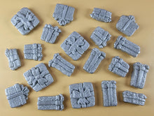 20 x Edible 3D 20mm Birthday, Chirstmas Presents, icing toppers, cake cupcakes decorations T087