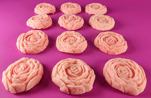 12 x Edible 3D 36mm large roses rose flowers icing toppers, cake cupcakes decorations T013