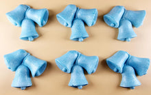 6 x Edible 3D 55mm Jingle Bells, Christmas icing toppers, cake cupcakes decorations T095