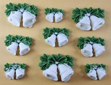 9 x Edible 3D 40mm Jingle Bells icing toppers, cake cupcakes decorations T103