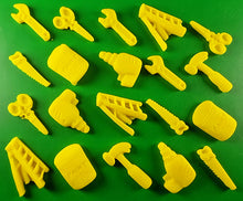 20 x Edible 3D 25mm Tool set icing toppers, cake cupcakes T124