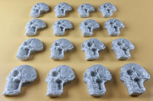 16 x Edible 3D 25mm Skulls, Halloween, icing toppers, cake cupcakes decorations T093