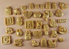 30 x Edible 3D Baby Toppers, icing toppers, cake cupcakes decorations T064