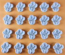 20 x Edible 3D 20mm flower flowers icing toppers, cake cupcakes decorations T023