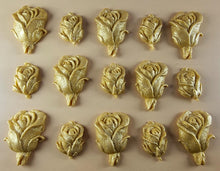 15 x Edible 3D 30mm Rose Bud Set, icing toppers, cake cupcakes decorations T074