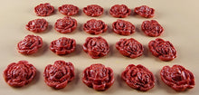 20 x Edible 3D 20mm flower flowers icing toppers, cake cupcakes decorations T029