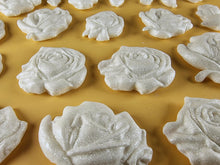 20 x Edible 3D 33mm Mixed Rose Set, icing toppers, cake cupcakes decorations T089