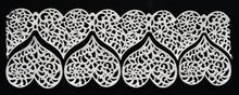 6 x Simply Heaven Edible Pre-Made Ready to Use Edible Cake Lace made from mat 62