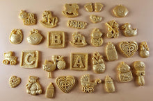30 x Edible 3D Baby Toppers, icing toppers, cake cupcakes decorations T064