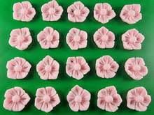 20 x Edible 3D 20mm flower flowers icing toppers, cake cupcakes decorations T032