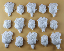 15 x Edible 3D 30mm Rose Bud Set, icing toppers, cake cupcakes decorations T074