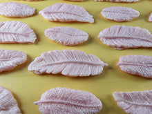 20 x Edible 3D 50mm Feather Set, icing toppers, cake cupcakes decorations T075