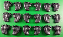 18 x Edible 3D 30mm Baby Feet icing toppers, cake cupcakes decorations T041