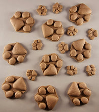 18 x Edible 3D 40mm Dog Paws, icing toppers, cake cupcakes decorations T036