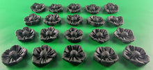 20 x Edible 3D 20mm flower flowers icing toppers, cake cupcakes decorations T032
