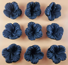 9 x Edible 3D 38mm Hibiscus flower flowers, icing toppers, cake cupcakes decorations T035